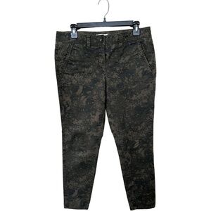 Ann Taylor LOFT Marisa Camoflouge Print Pants